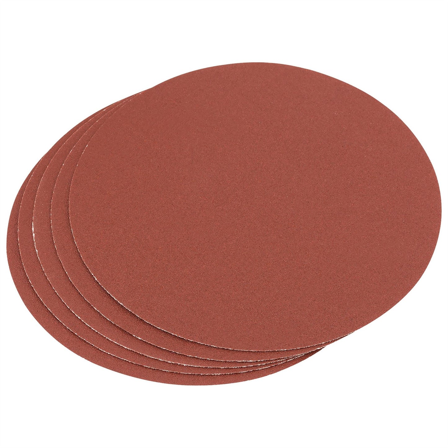 Draper 83862 Aluminium Oxide Sanding Discs 150mm 80 Grit Pack of 5 Draper