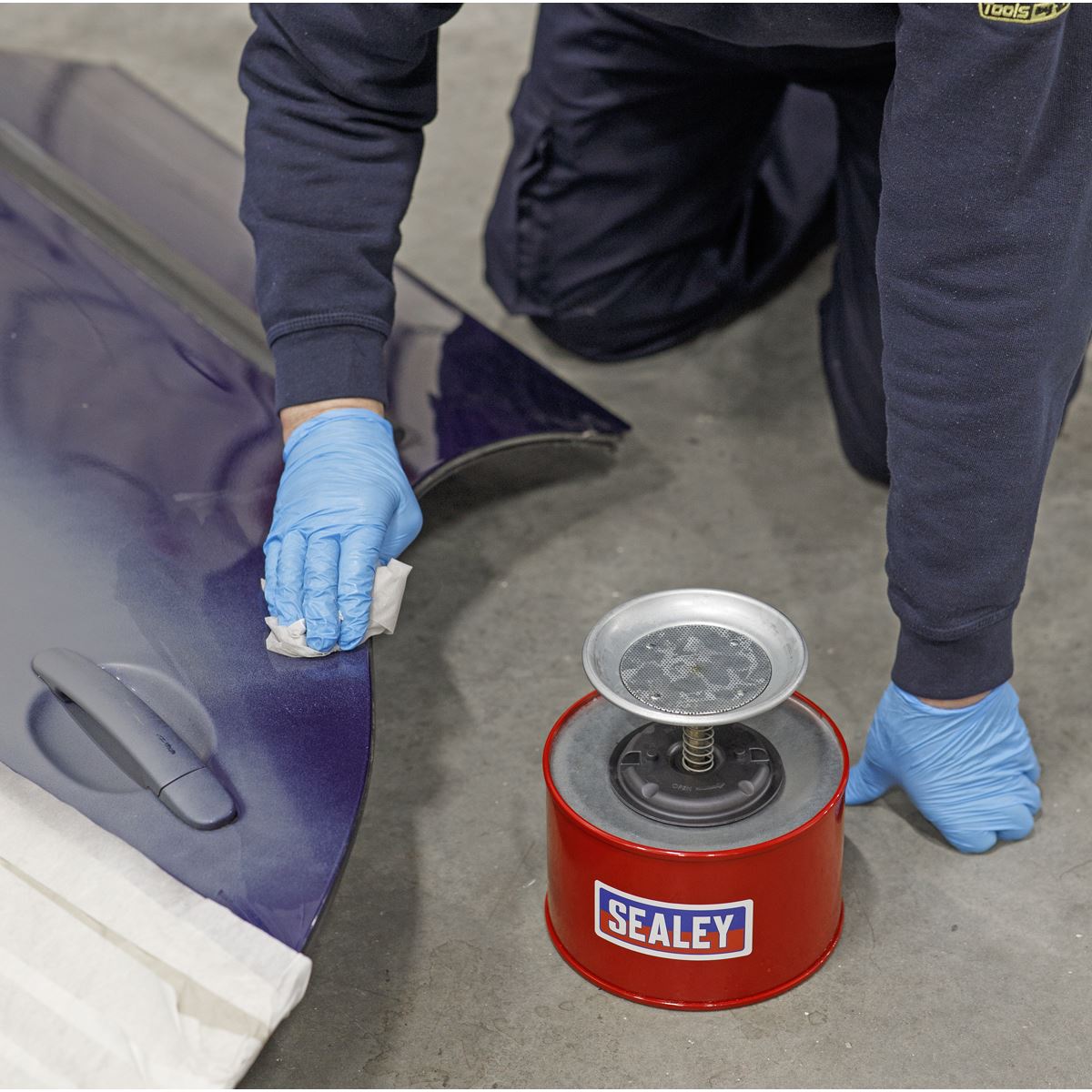 Sealey PC1 Plunger Can 1L Sealey