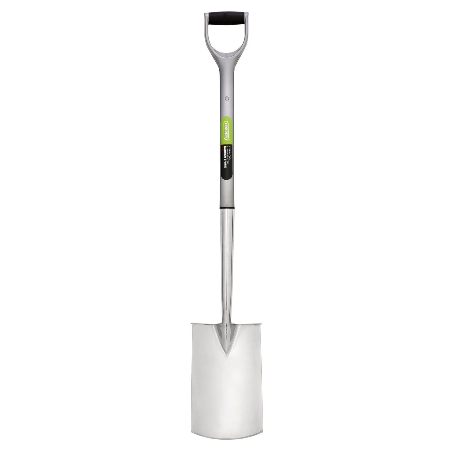 Draper 83754 Extra Long Stainless Steel Garden Spade with Soft Grip Draper