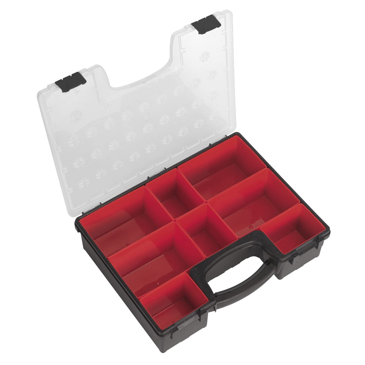 Sealey APAS3R Parts Storage Case with 8 Removable Compartments Sealey