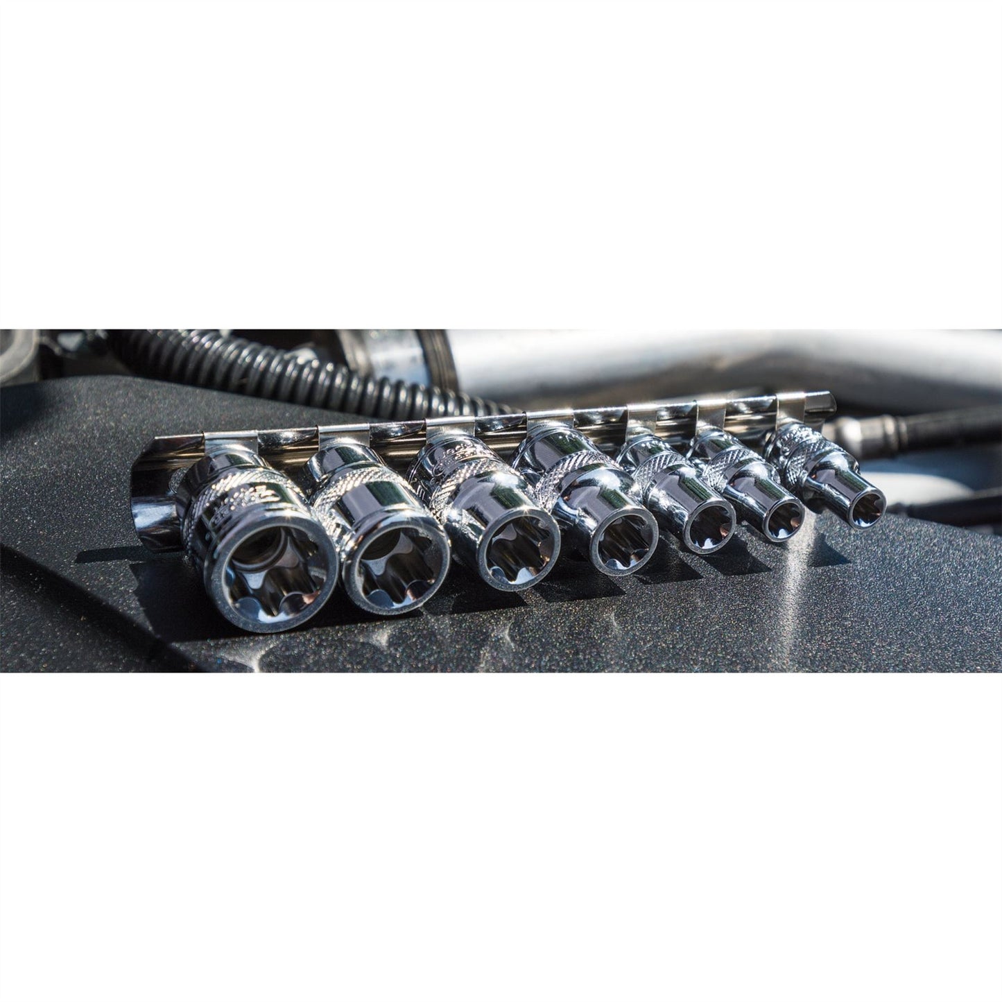 Draper 34412 Expert TX-STAR® Socket Set 1/4" and 3/8" Sq. Dr. 7 Piece Draper