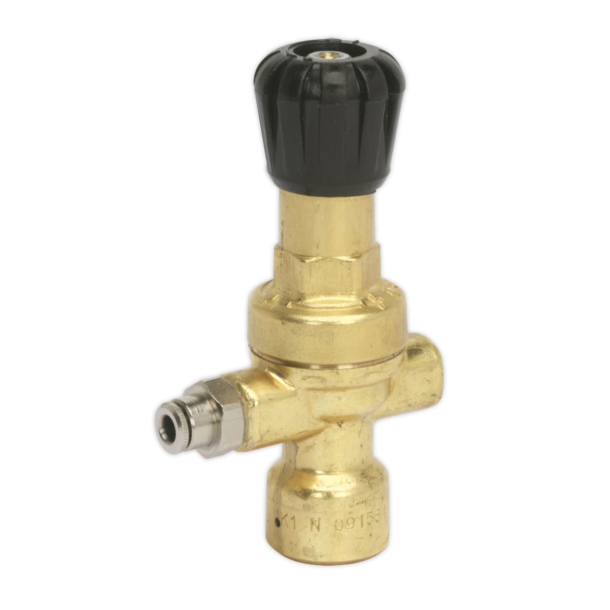 Sealey REG/MM MIG Gas Regulator Disposable Cylinder No Gauge Sealey