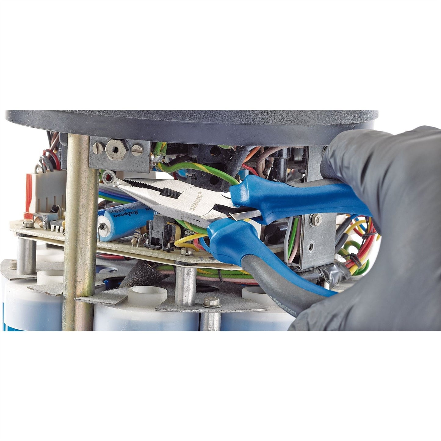 Draper 12538 Soft Grip Long Nose Mini Pliers 125mm Draper