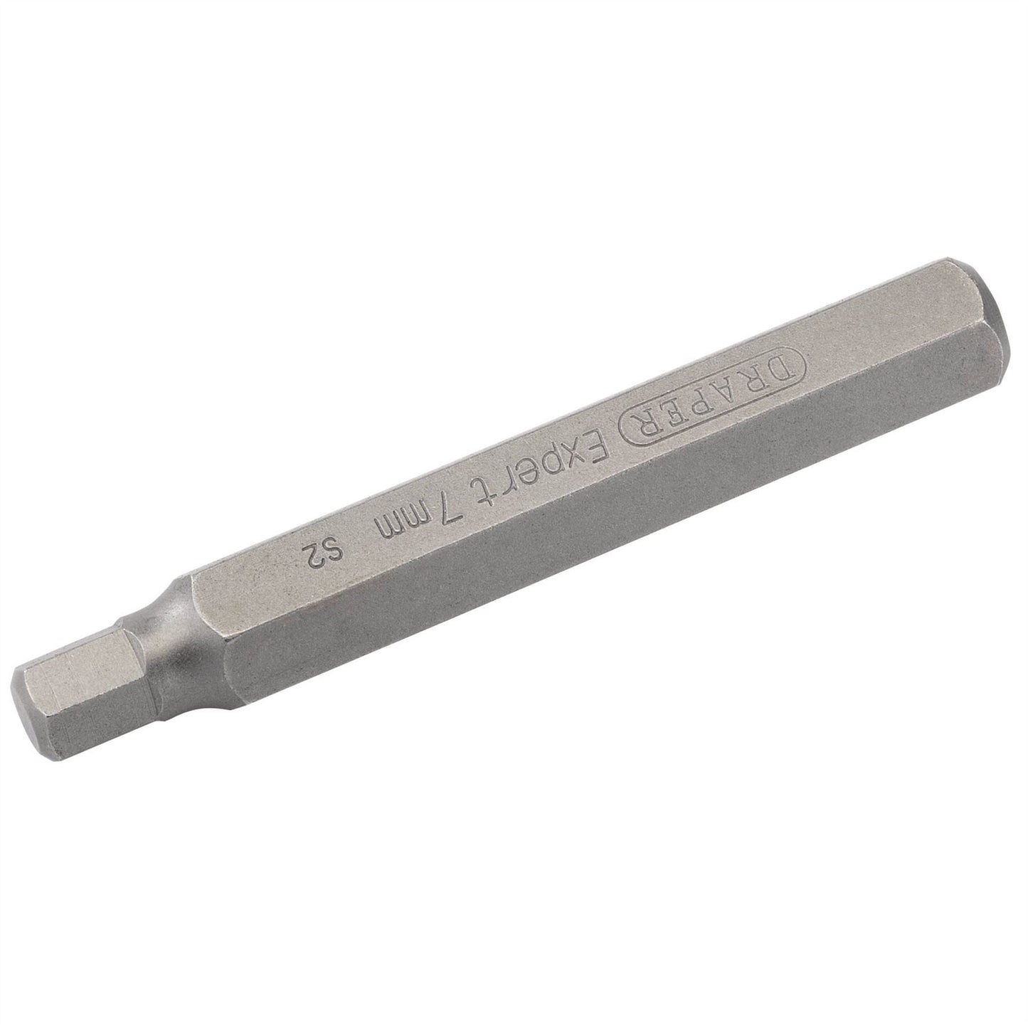Draper 33335 7mm x 75mm Hexagonal 10mm Insert Bit for Mechanics Bit Sets Draper