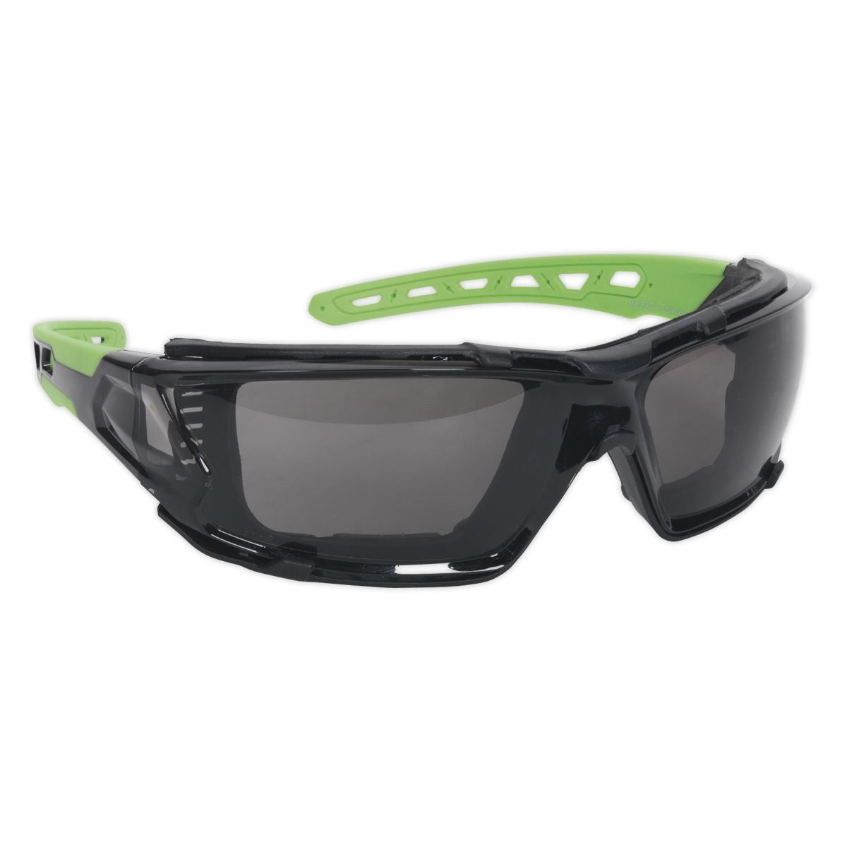 Sealey SSP69 Safety Spectacles with EVA Foam Lining - Anti-Glare Lens Sealey
