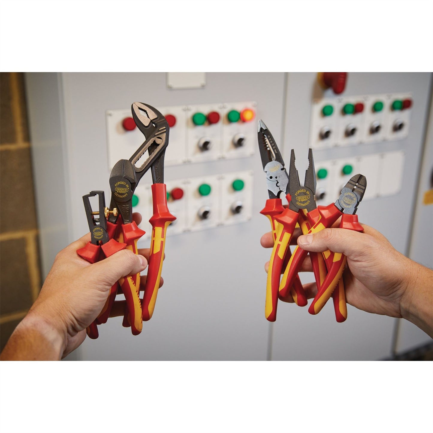 Draper 94640 XP1000® VDE Water Pump Pliers 250mm Draper