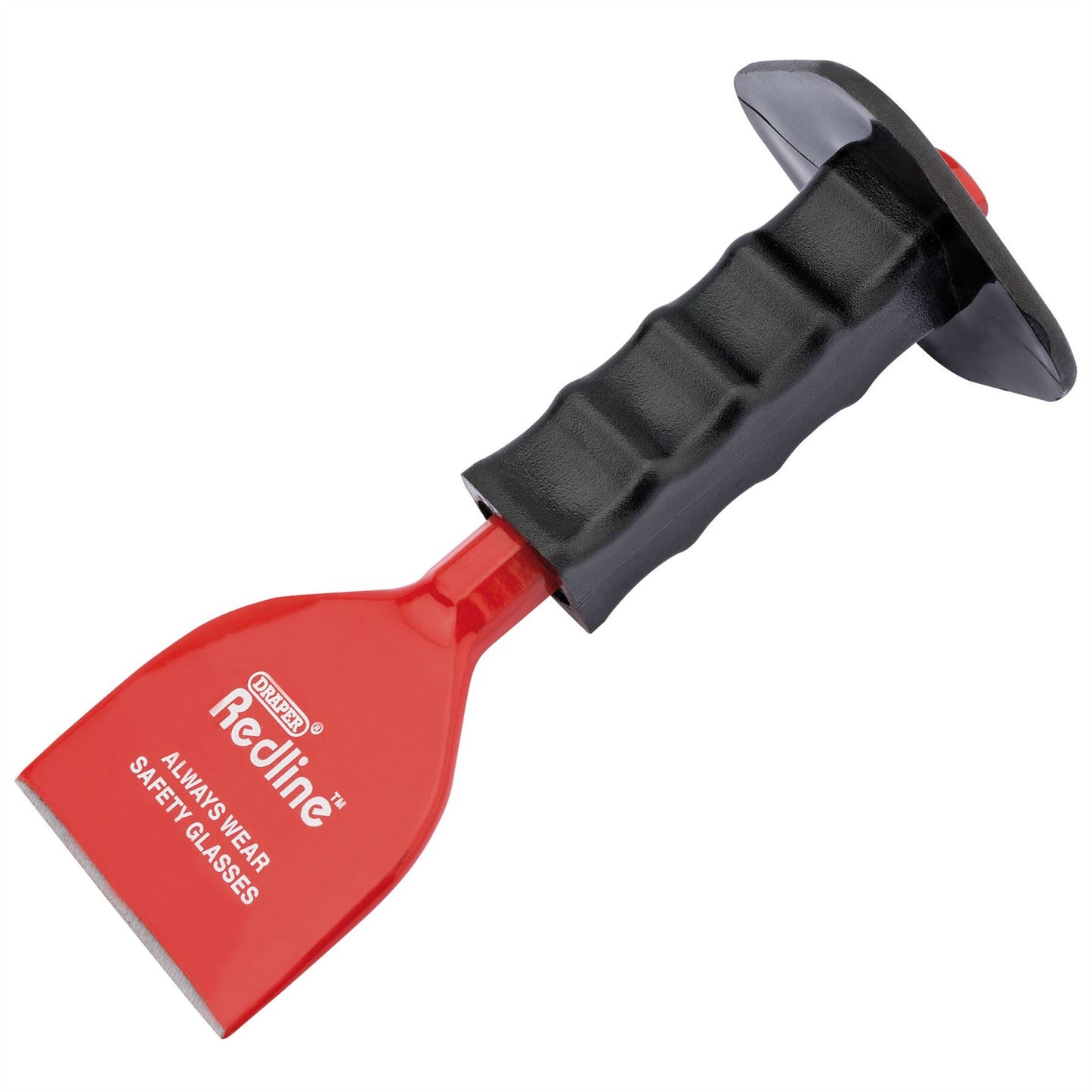 Draper 68591 Redline® Brick Bolster with Hand Guard 75 x 220mm Draper