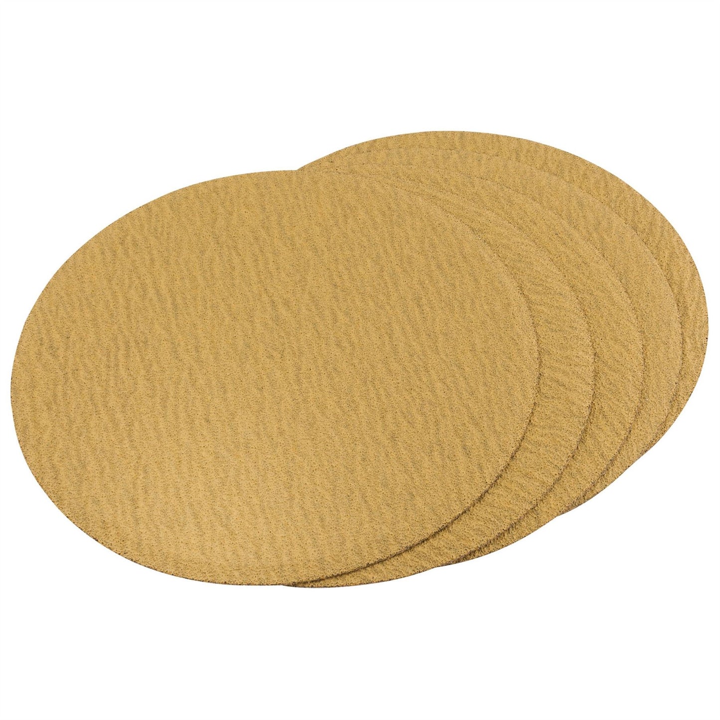 Draper 83867 White Aluminium Oxide Sanding Discs 150mm 80 Grit Pack of 5 Draper