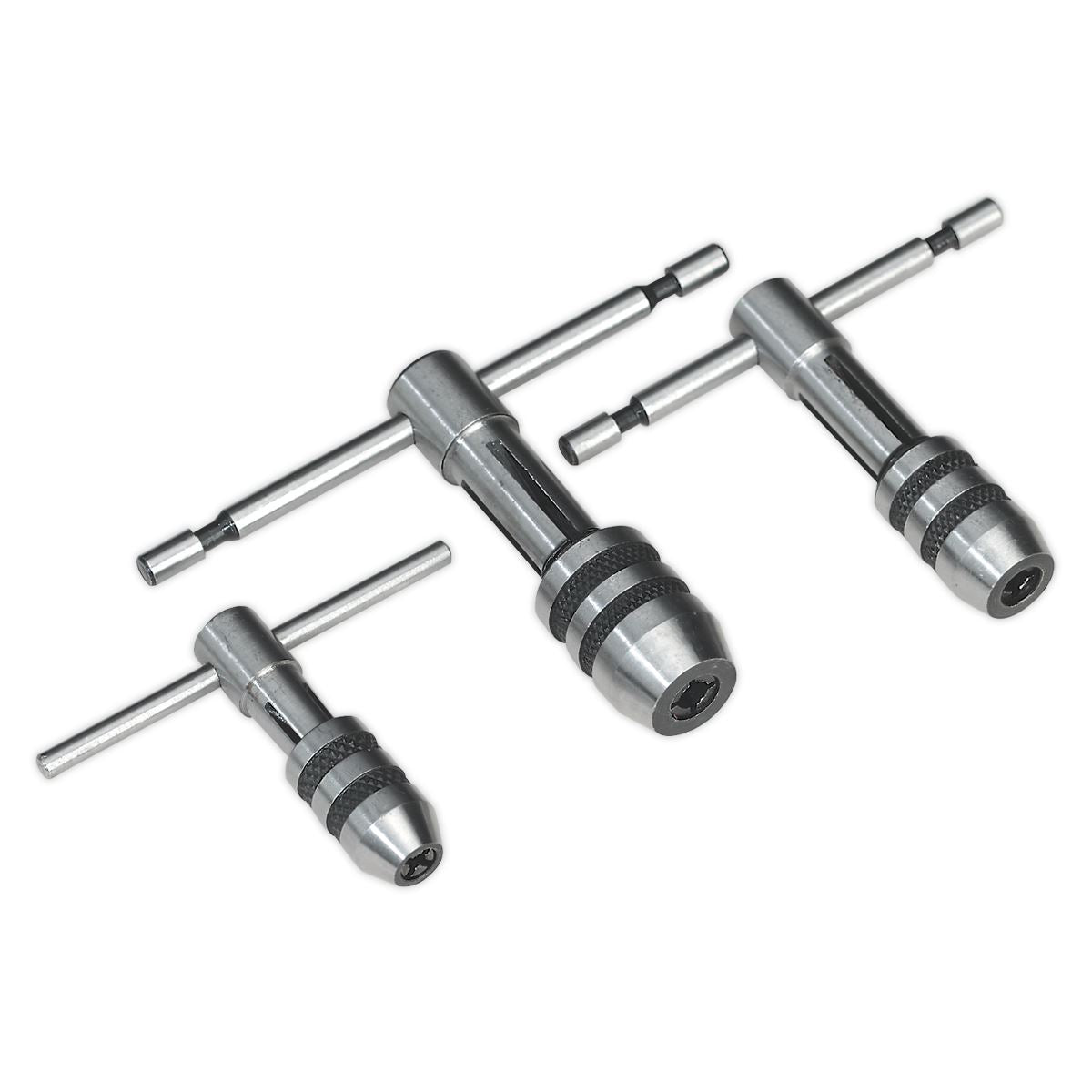 Sealey AK9799 T-Handle Tap Wrench Set 3pc Sealey