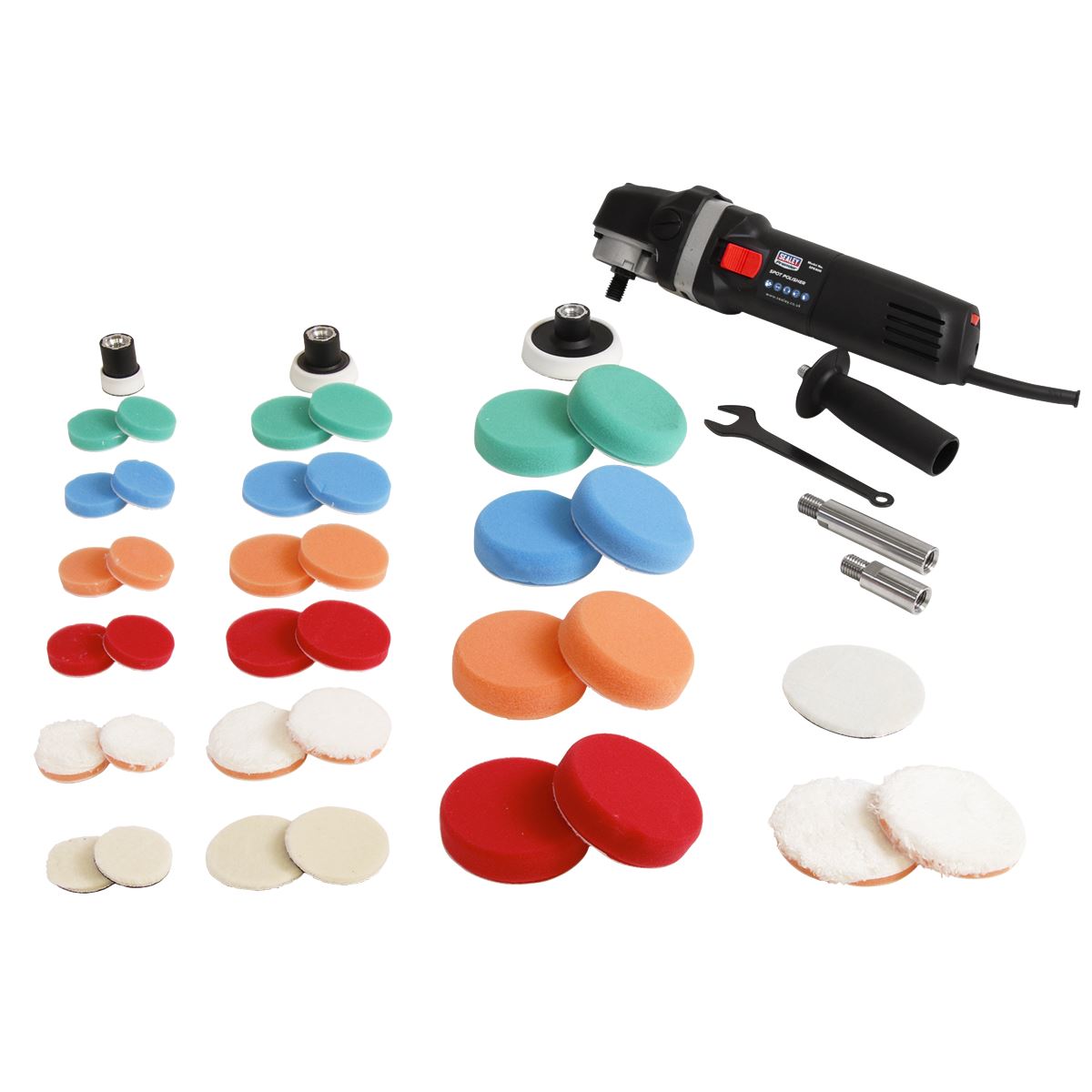 Sealey SPK600 Spot Polisher Kit 600W/230V Sealey