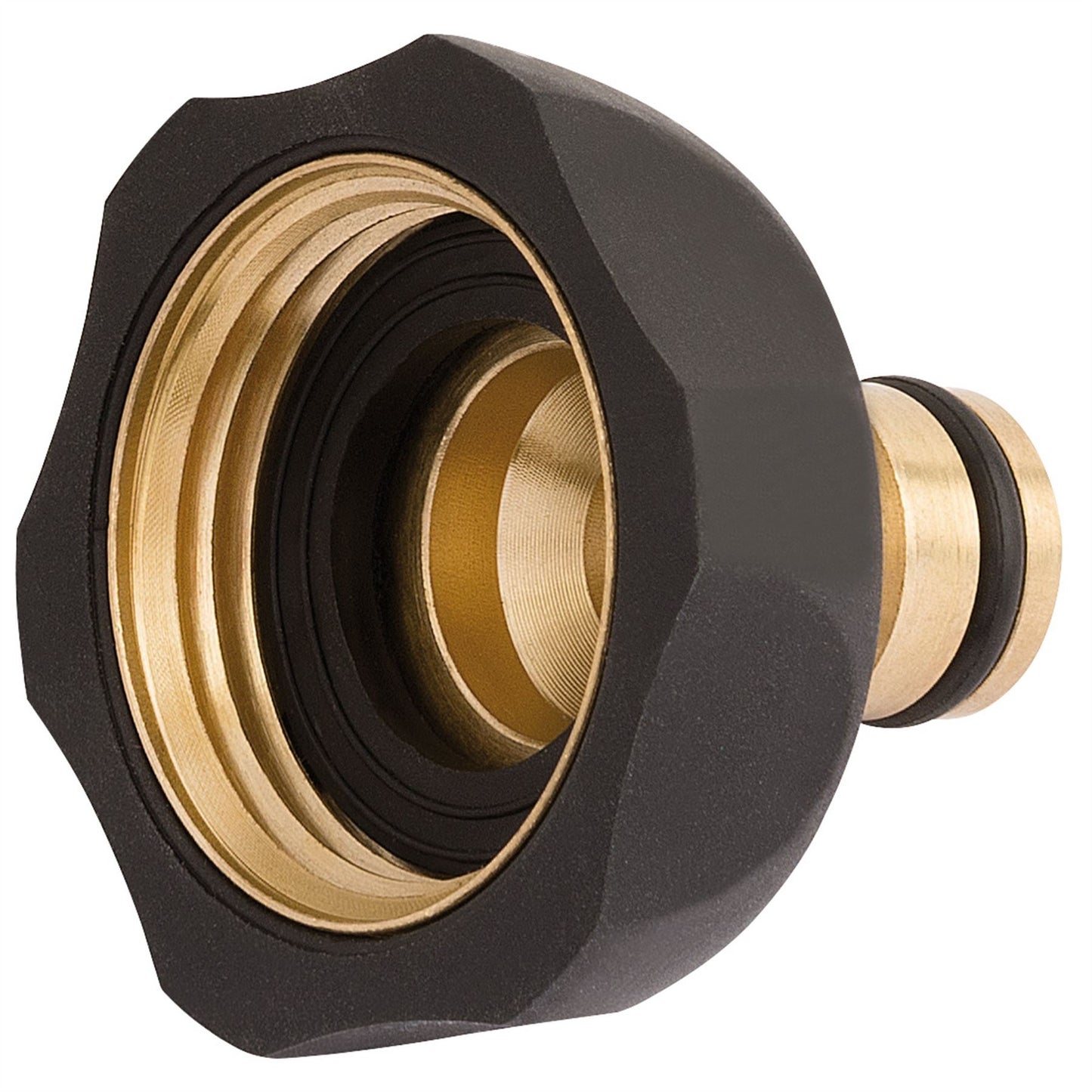 Draper 27697 Brass and Rubber Tap Connector 1" Draper