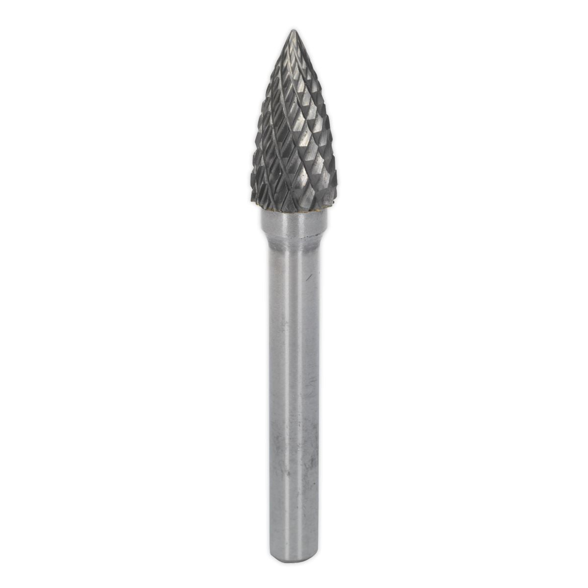 Sealey SDB03 Tungsten Carbide Rotary Burr Arc Pointed Nose 10mm Sealey