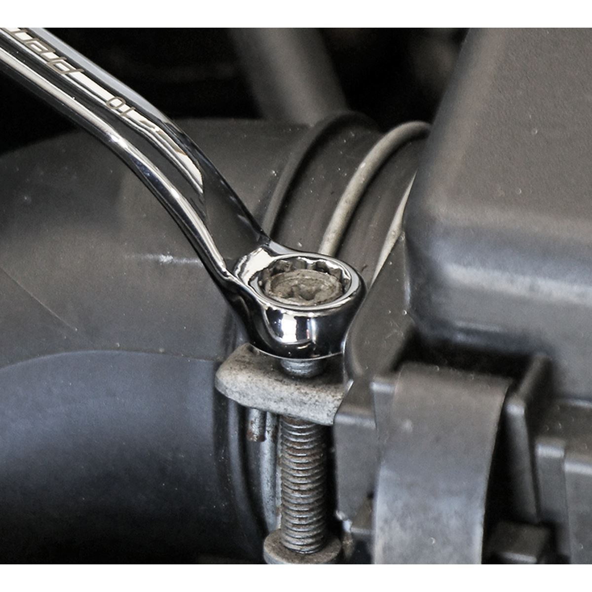 Sealey AK63221 Double End Ring Spanner Offset Stubby 10 x 13mm Sealey