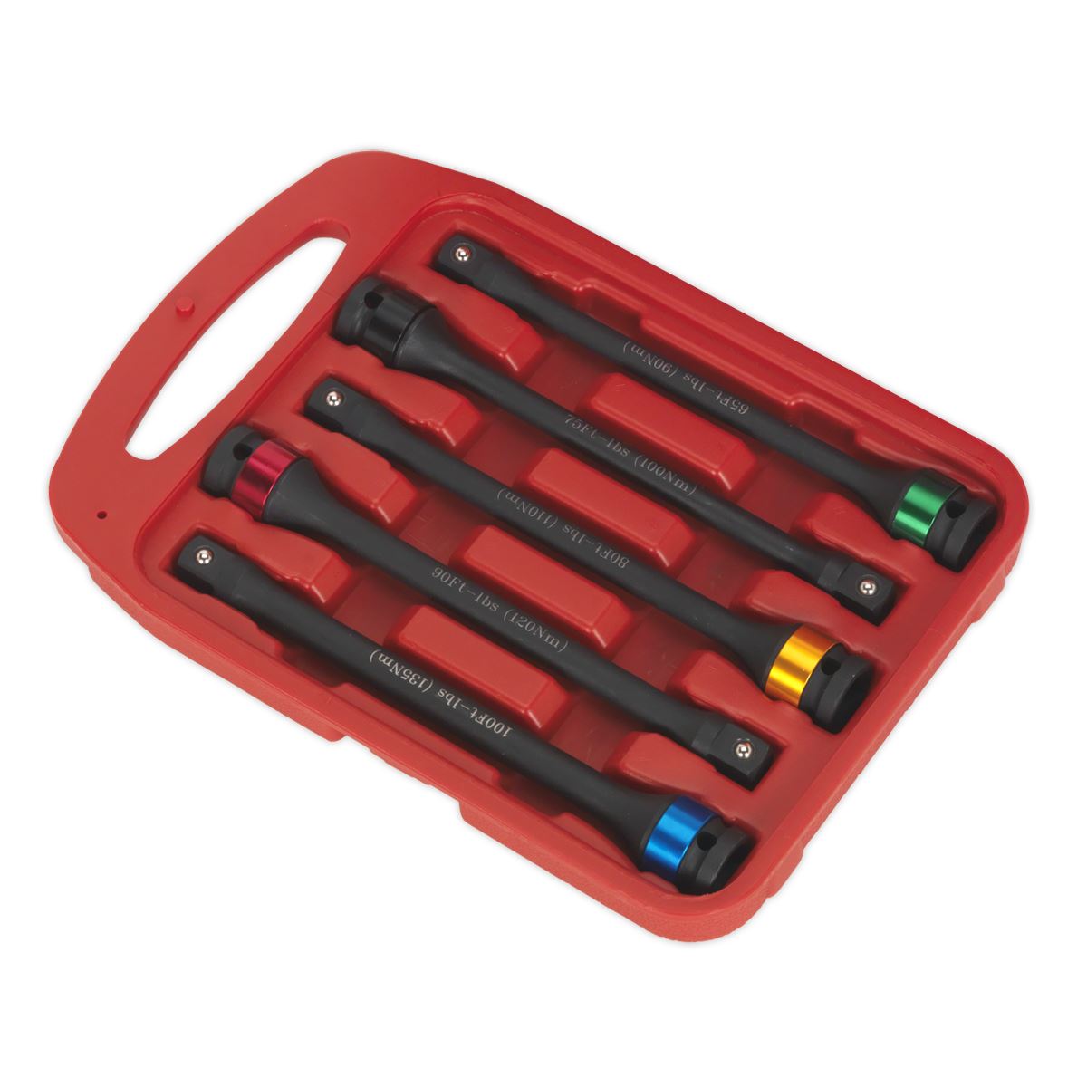 Sealey AK2242 Torque Stick Set 5pc 1/2"Sq Drive Sealey