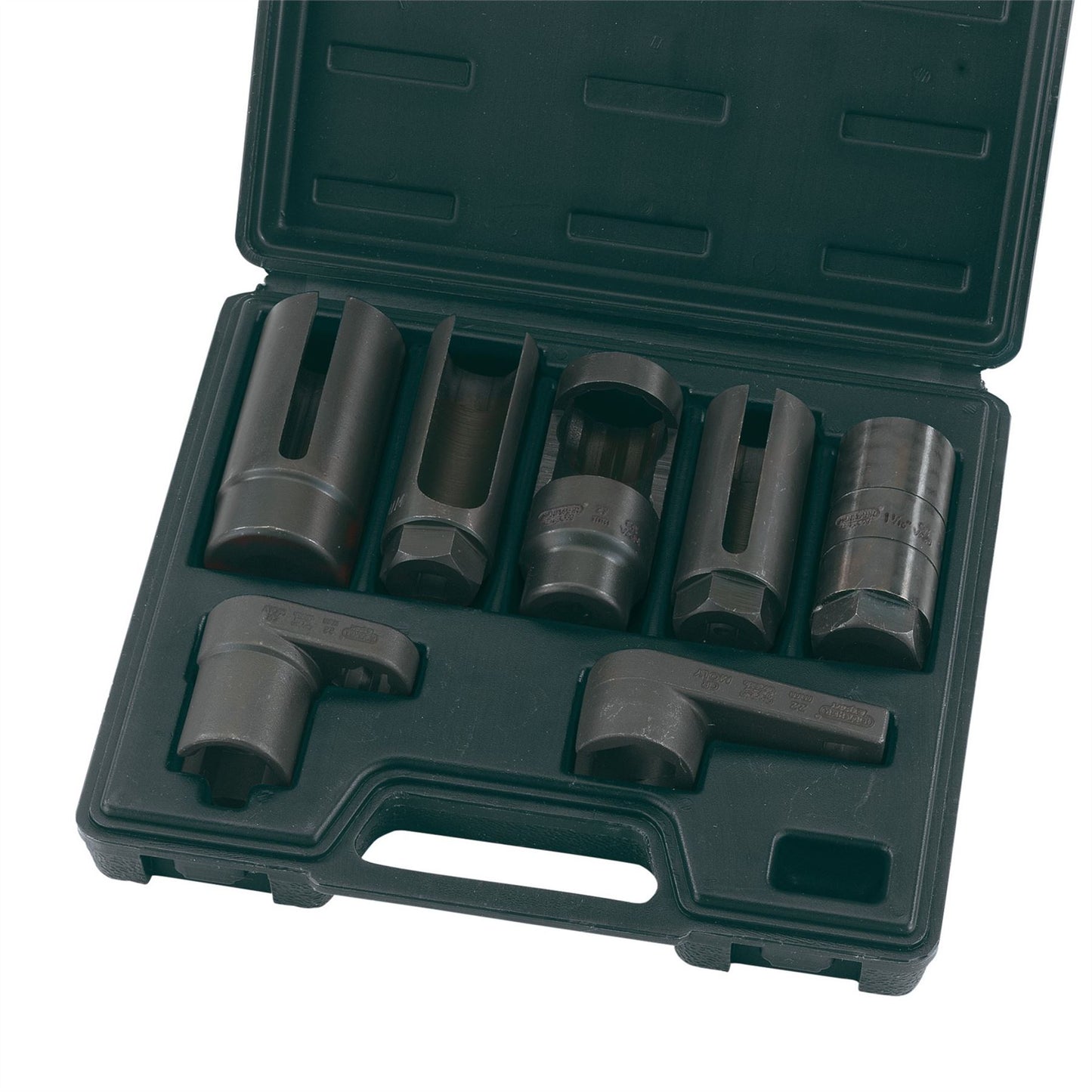 Draper 89765 Expert Lambda/Oxygen Sensor Socket Set 3/8" 1/2" Sq. Dr. 7 Piece Draper