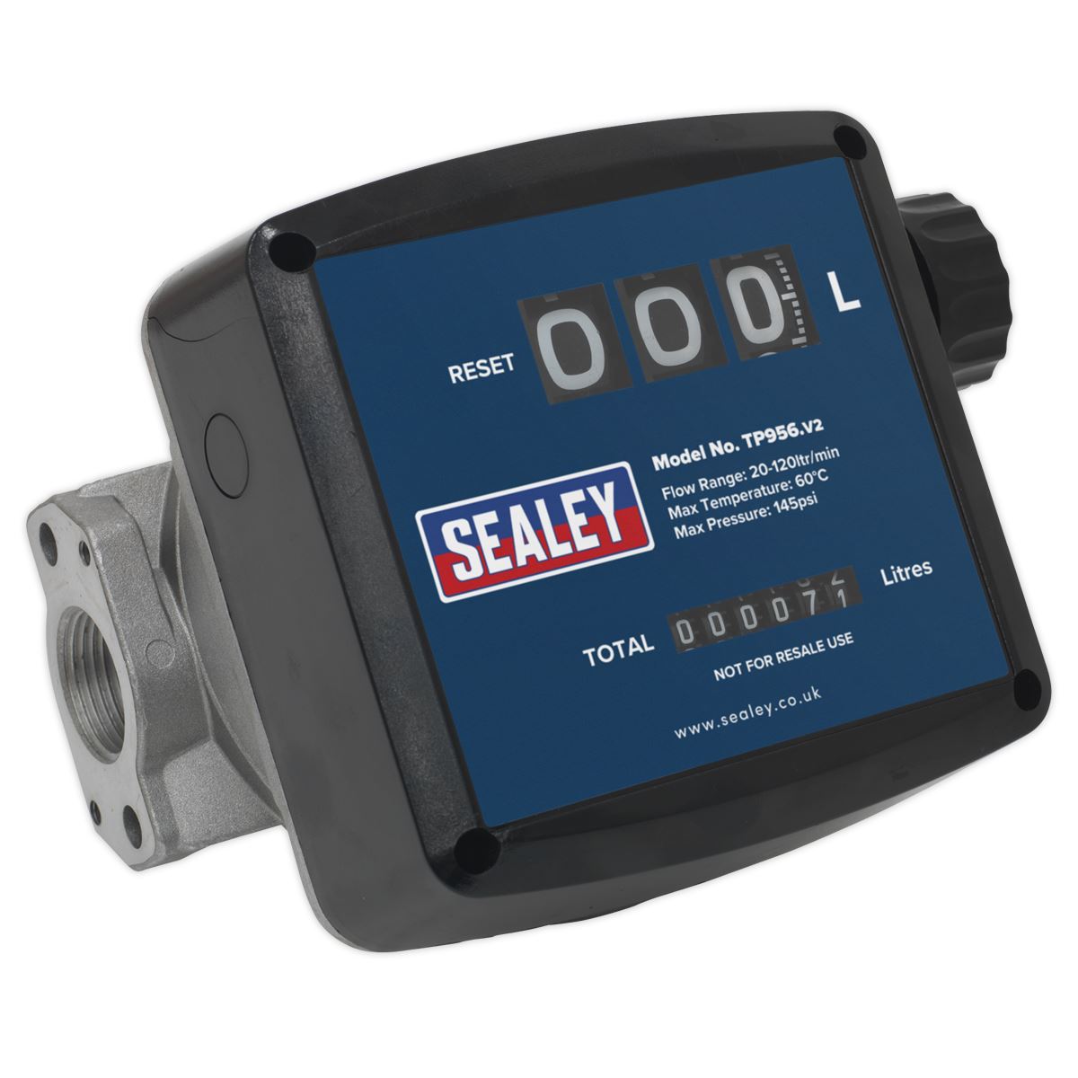 Sealey TP956 Diesel & Fluid Flow Meter Sealey
