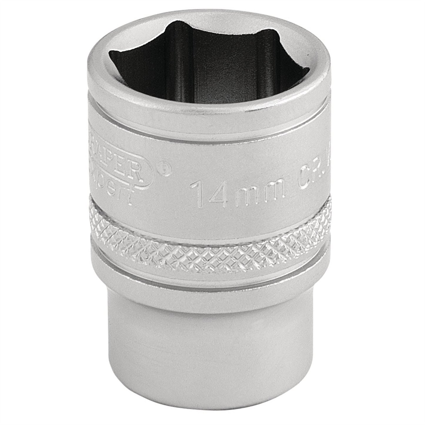 Draper 16540 6 Point Metric Socket 3/8" Sq. Dr. 14mm Draper