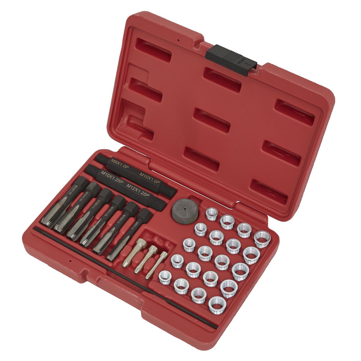Sealey VS311 Glow Plug Thread Repair Set 33pc Sealey
