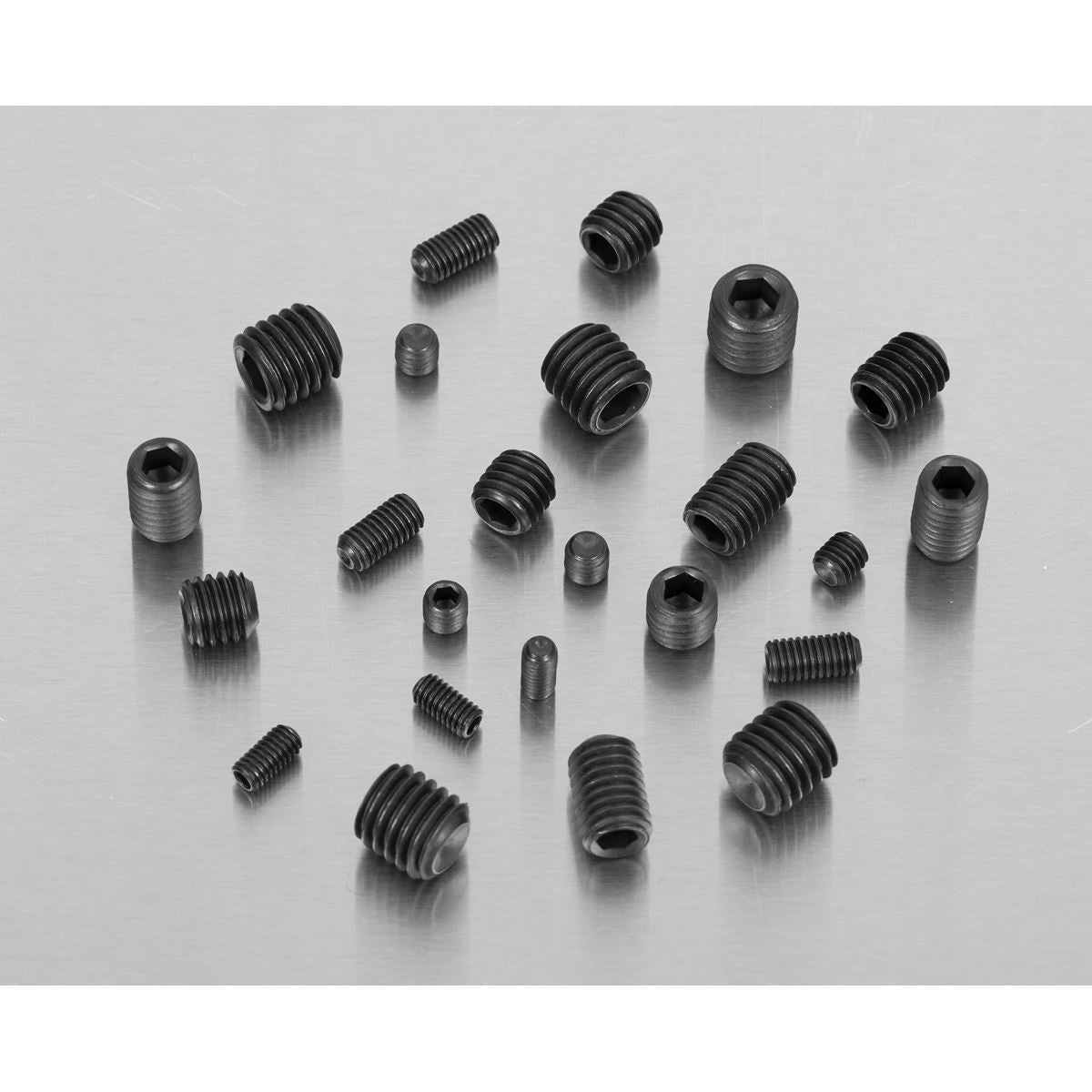 Sealey AB045GS Grub Screw Assortment 250pc DIN 916 M4-M10 Metric Sealey