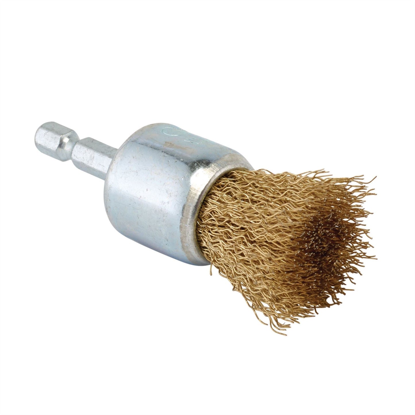Draper 41438 Brassed Steel Crimped Wire End Brush 25mm Draper