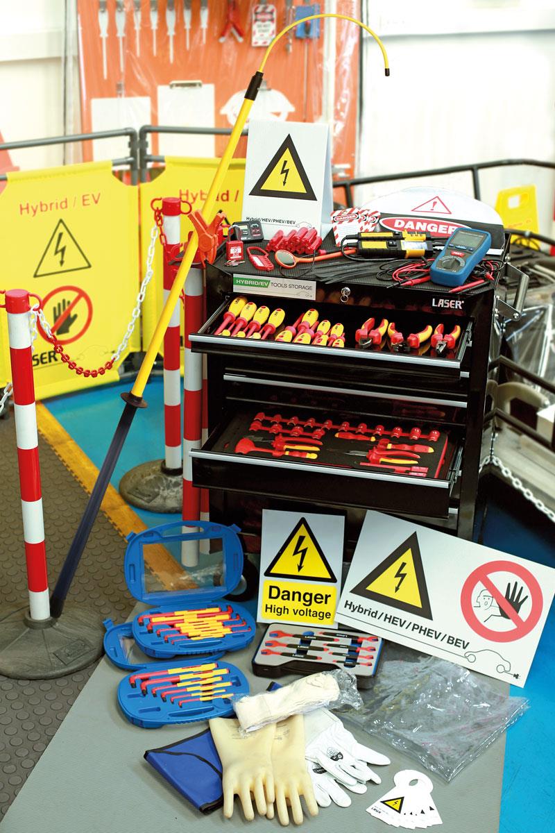 Laser Tools 61724 Hybrid/EV Cabinet Master Kit Laser Tools