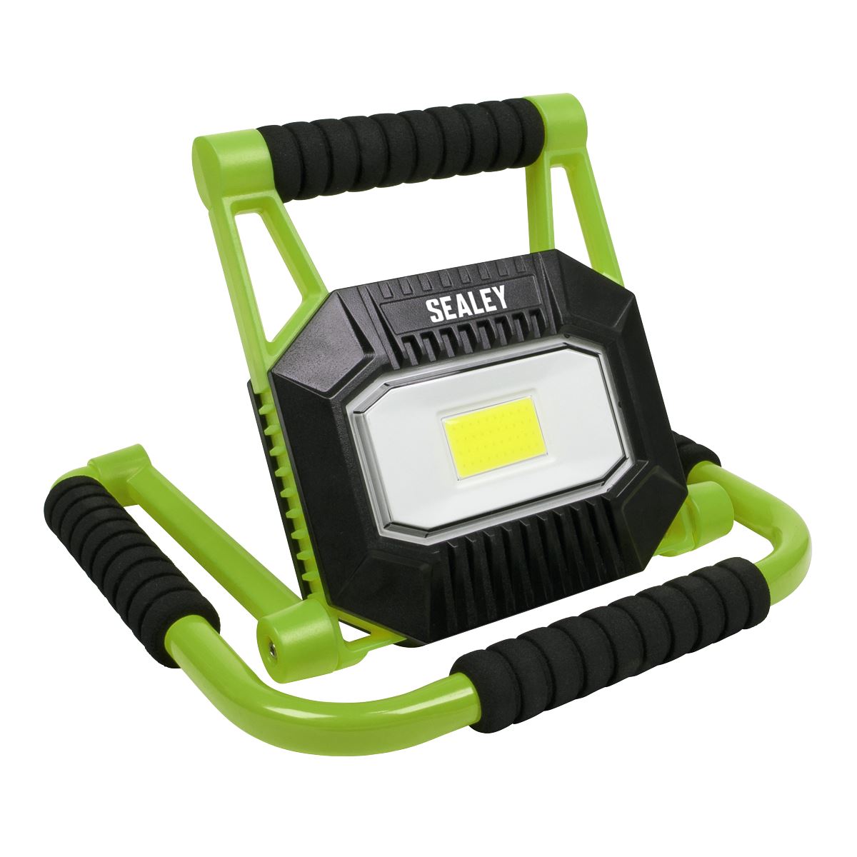 Sealey LEDFL20W Rechargeable Portable Fold Flat Floodlight 20W COB LED Lithium-ion Sealey