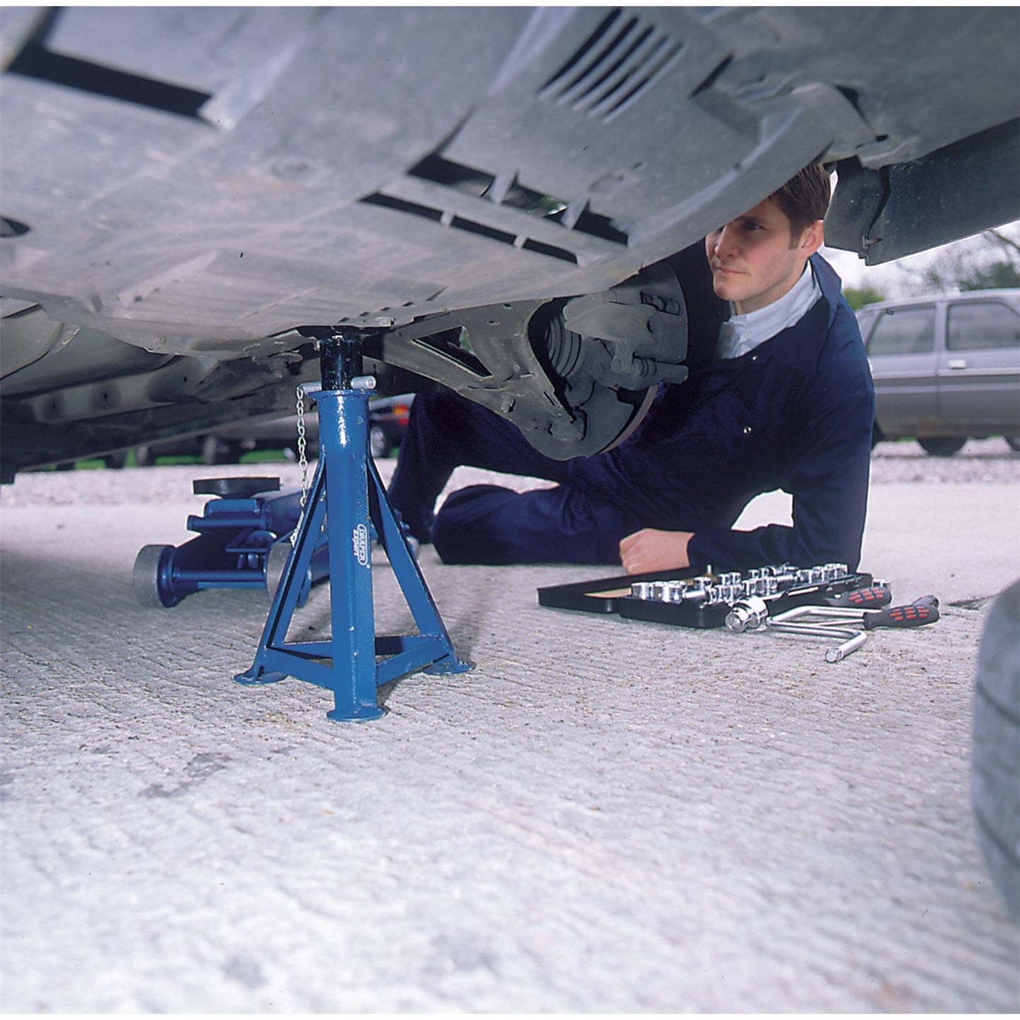 Draper 54721 Expert Axle Stands 2 Tonne Pair Draper