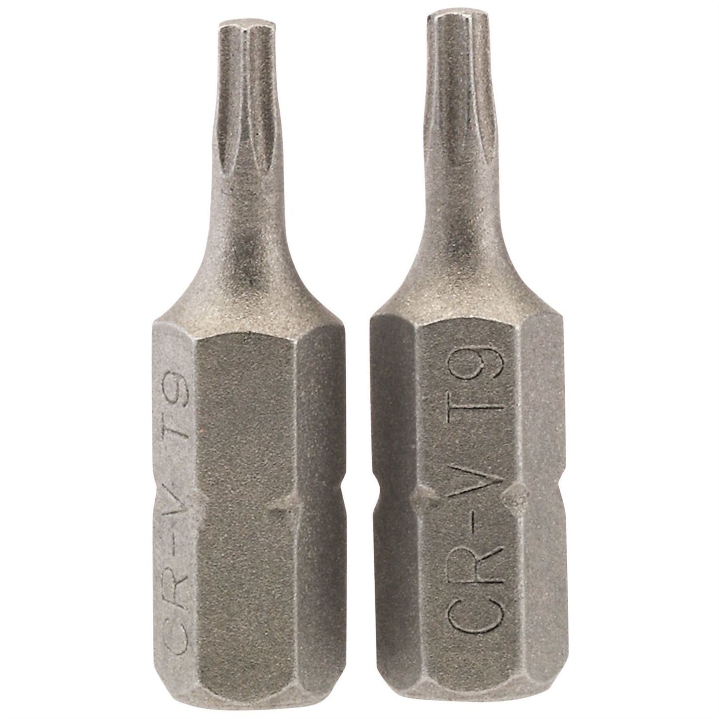 Draper 66427 TX-STAR® Insert Bit 1/4" Hex 25mm Long T9 Pack of 2 Draper