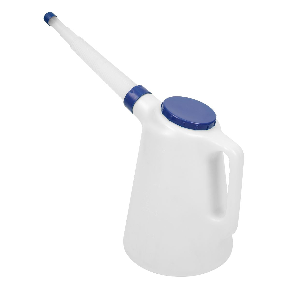 Sealey JDL5B Oil Container with Blue Lid & Flexible Spout 5L Sealey