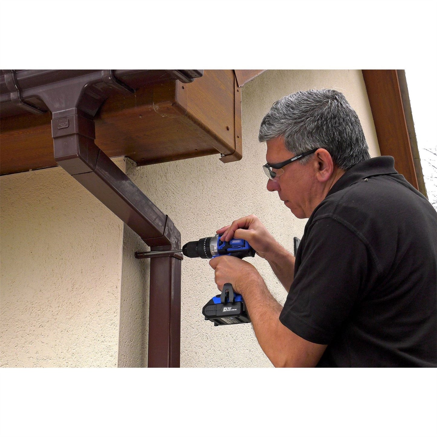 Draper 55338 D20 20V Brushless Combi Drill Sold Bare Draper