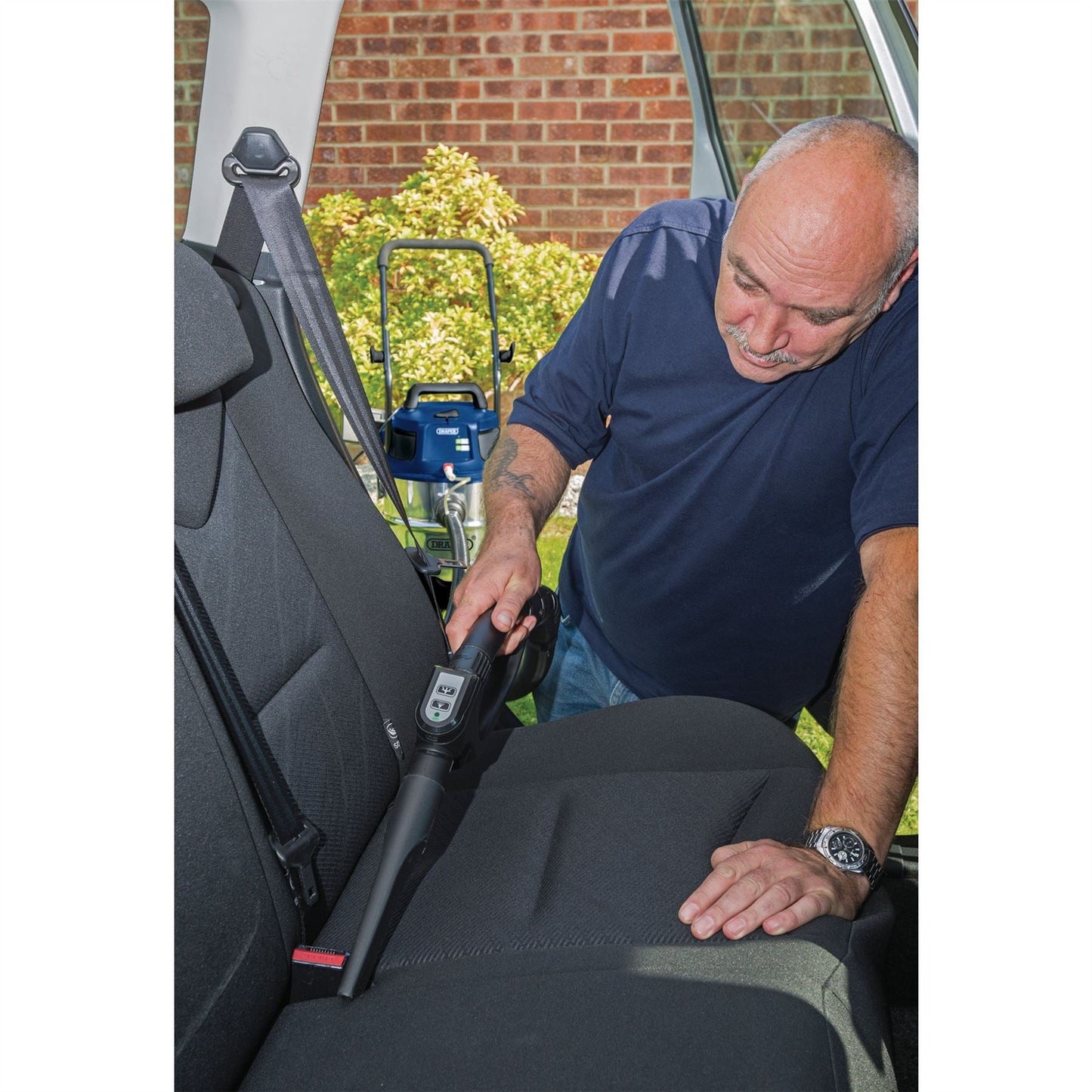 Draper 75442 3 in 1 Wet and Dry Shampoo/Vacuum Cleaner 20L 1500W Draper