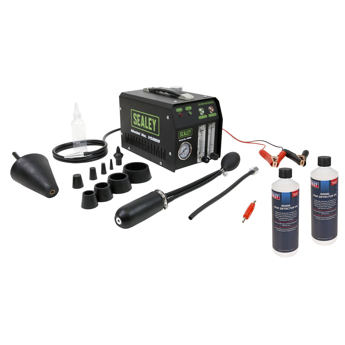Sealey VS869KIT EVAP Leak Detector Smoke Diagnostic & Leak Detector Oil Kit Sealey