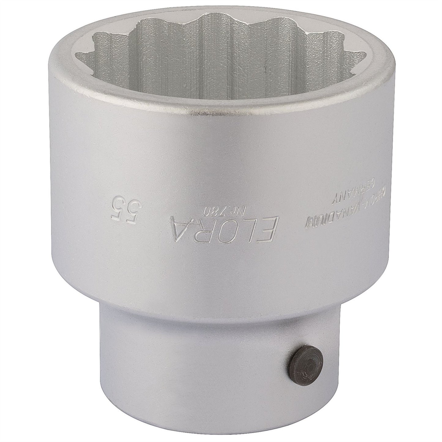Elora 67450 Bi-Hexagon Socket 1" Sq. Dr. 55mm Elora