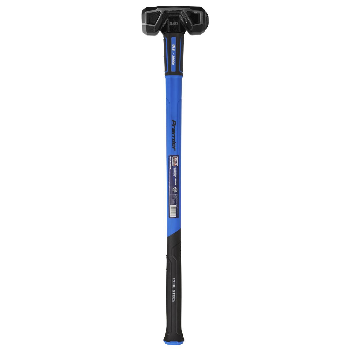 Sealey SLHG08 Sledge Hammer with Fibreglass Shaft 8lb Sealey