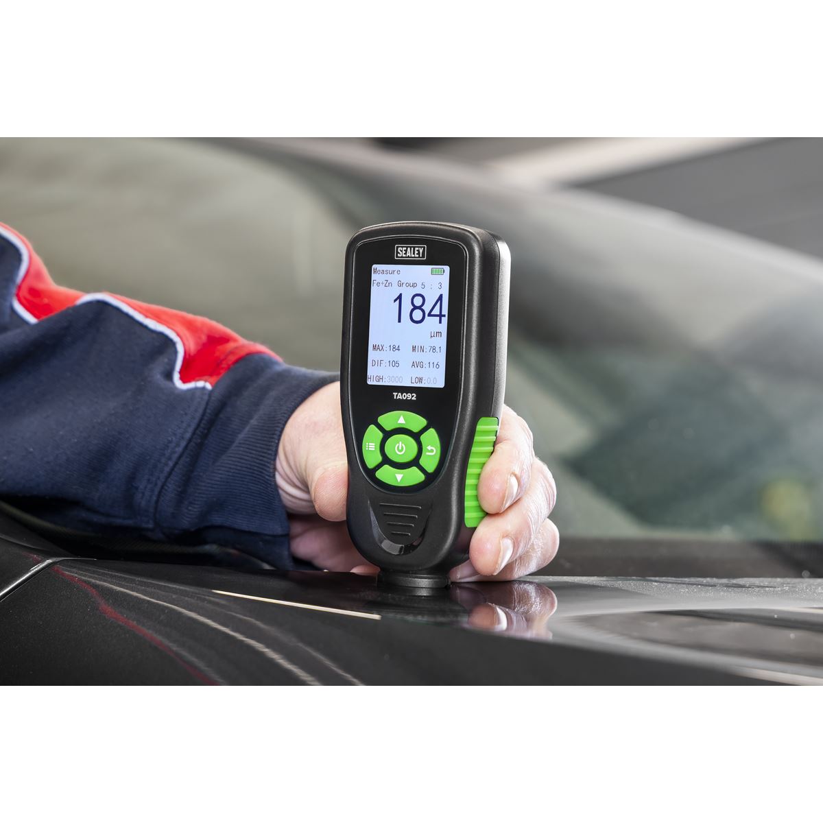 Sealey TA092 Rechargeable Paint Thickness Gauge