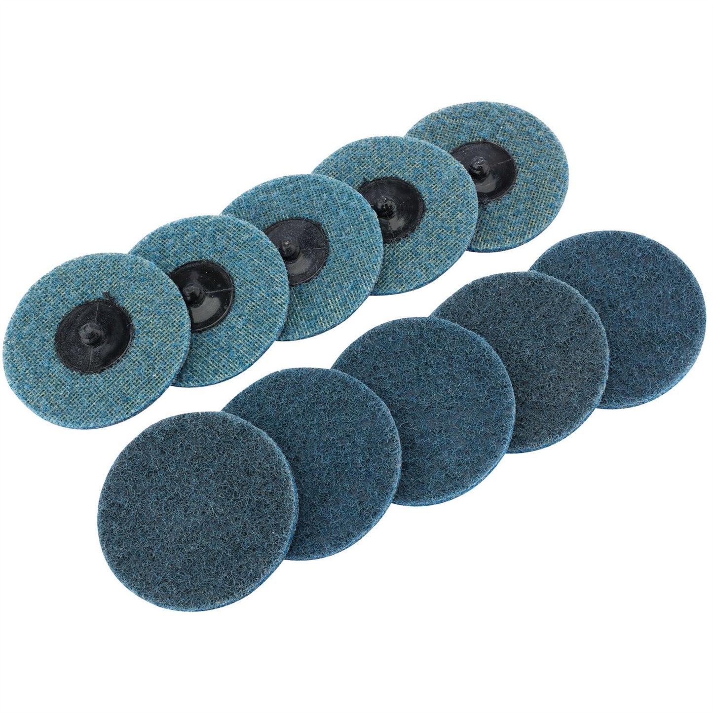Draper 75626 Polycarbide Abrasive Pads 75mm Fine Pack of 10 Draper