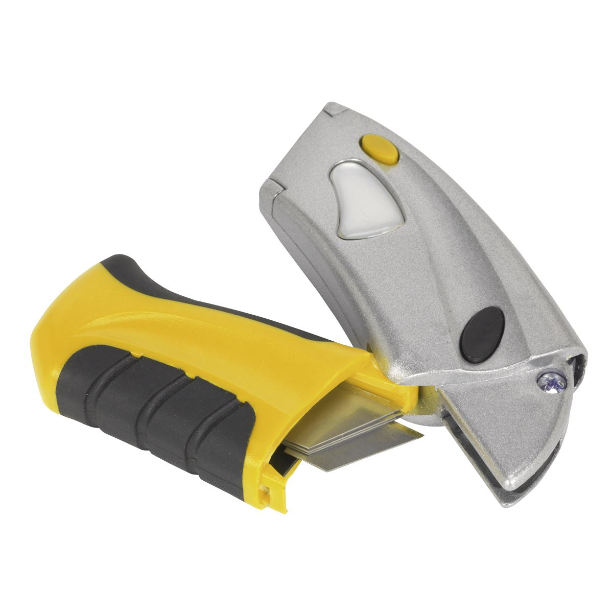 Sealey AK8603 Retractable Utility Knife Quick Change Blade Sealey