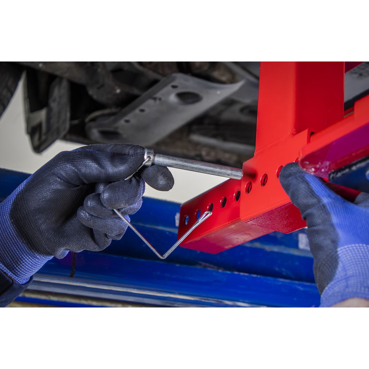 Sealey FTC500COMBO Fuel Tank Cradle & 500kg Transmission Jack Combo Sealey