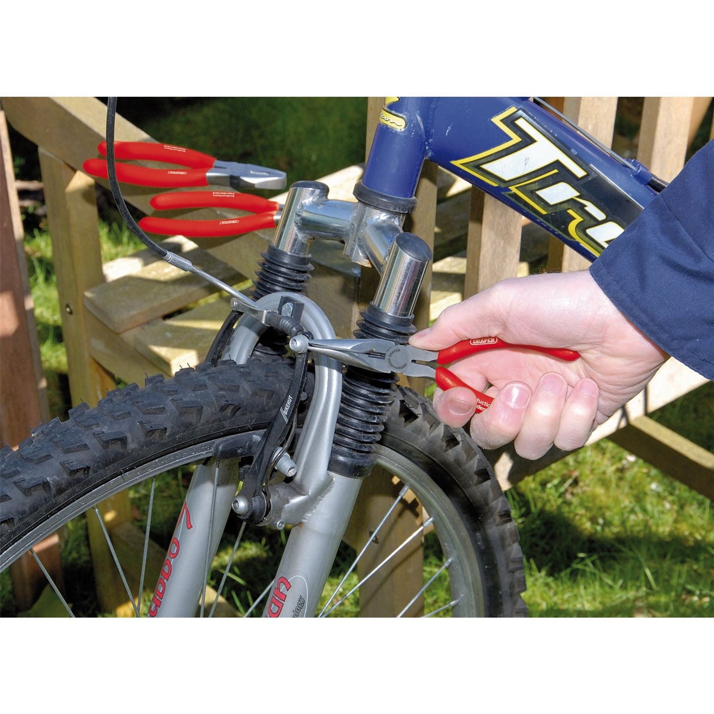 Draper 67924 Redline® Pliers Set with PVC Dipped Handles 160mm 3 Piece Draper