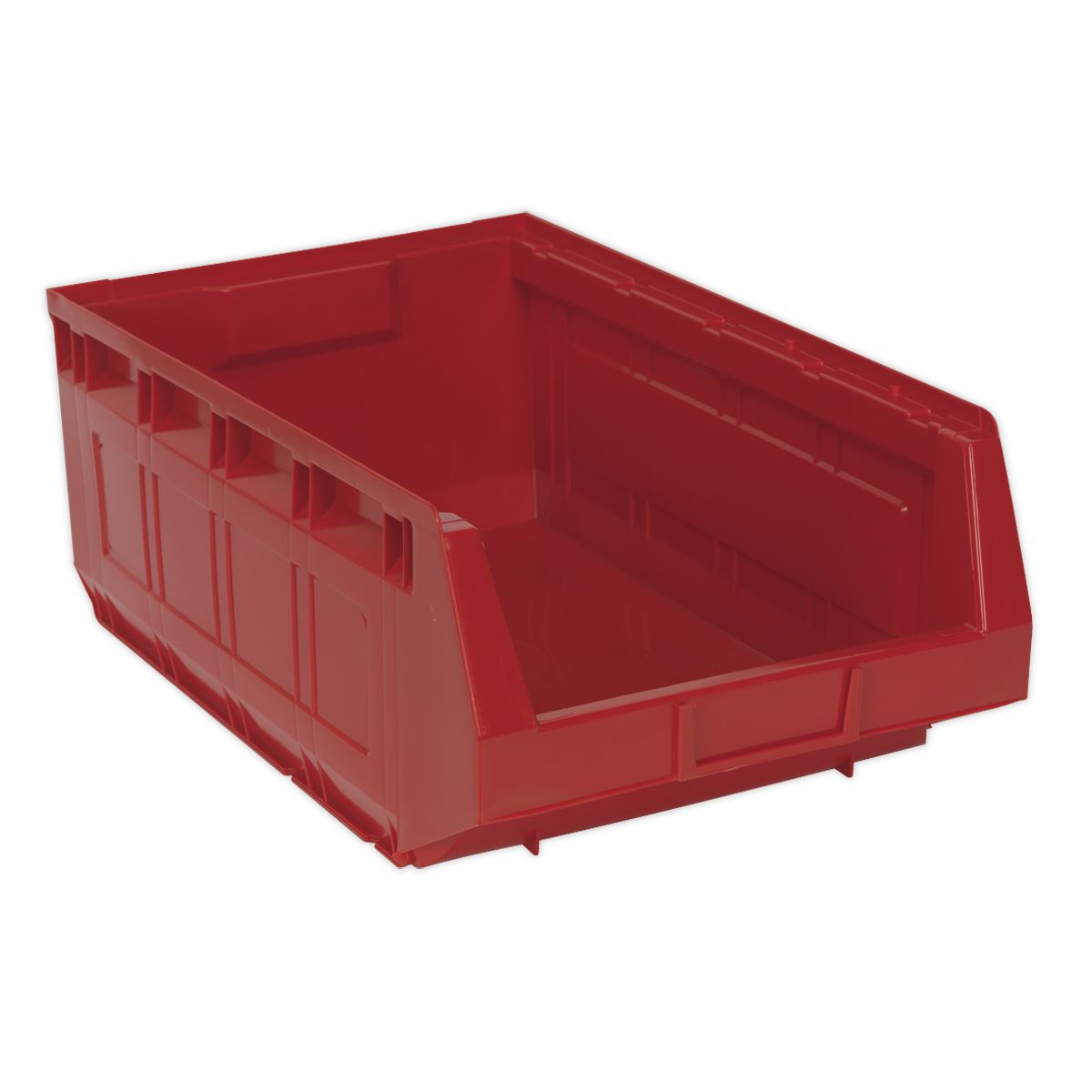 Sealey TPS56R Plastic Storage Bin 310 x 500 x 190mm - Red Pack of 6 Sealey