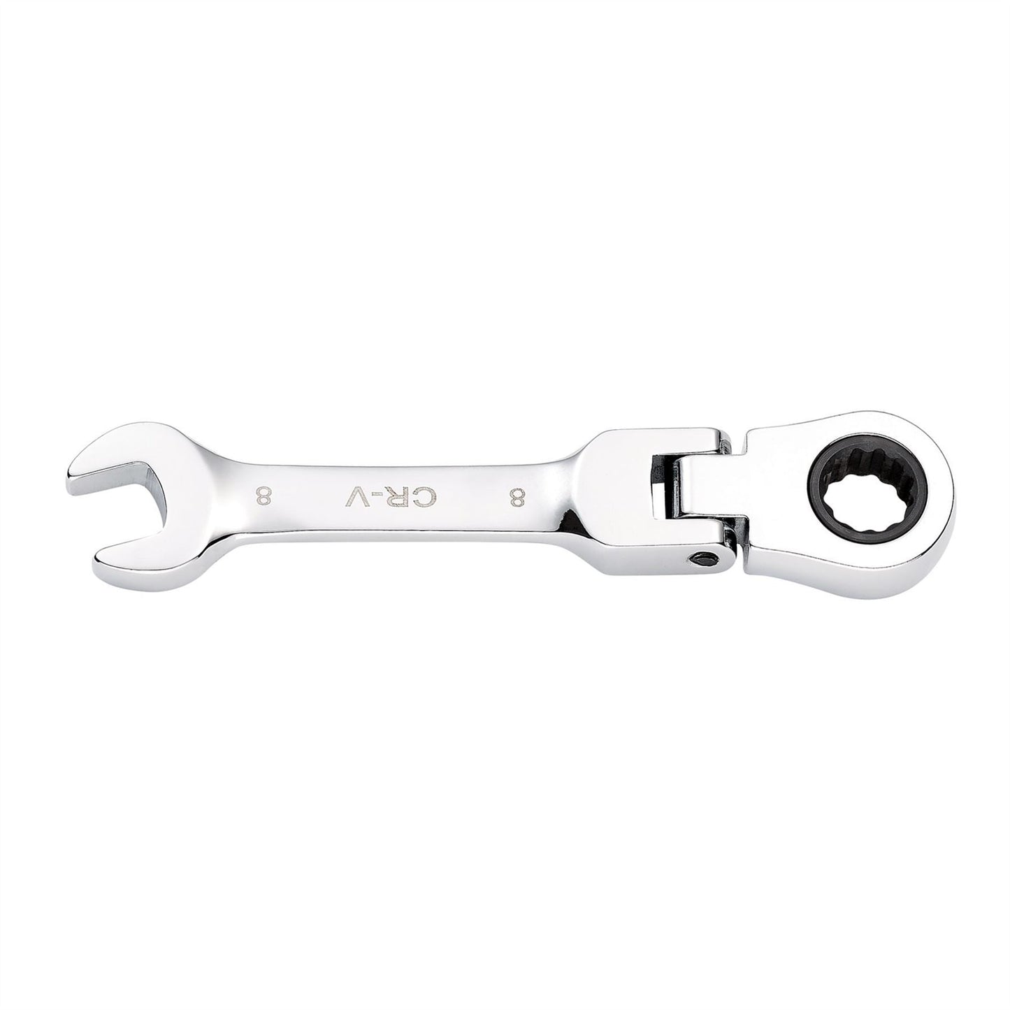 Draper 27949 HI-TORQ® Metric Stubby Flexible Head Ratchet Combination Spanner 8mm Draper
