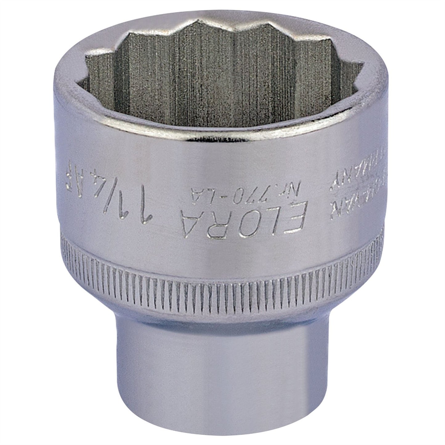 Elora 24517 Bi-Hexagon Socket 1/2" Sq. Dr. 1.1/4" Elora