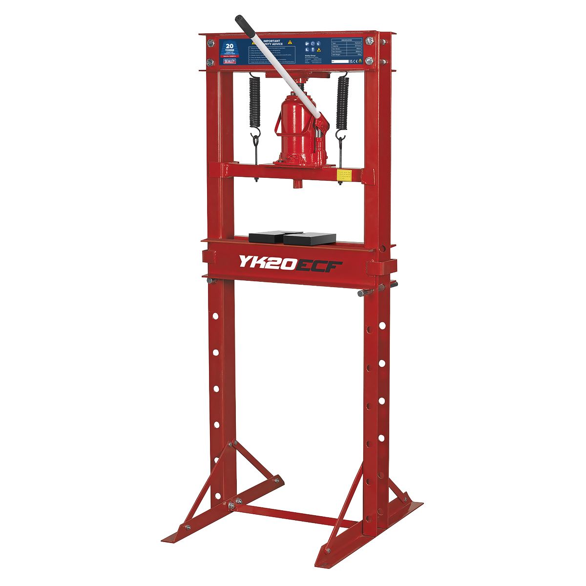 Sealey YK20ECF Hydraulic Floor Type Press 20 Tonne Sealey