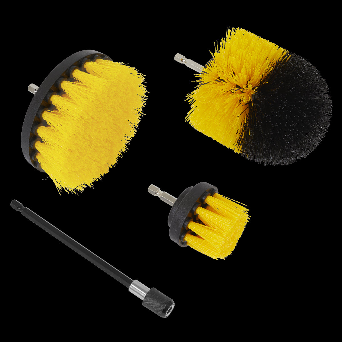 Sealey DBS4 Drill Brush Set 4pc Sealey