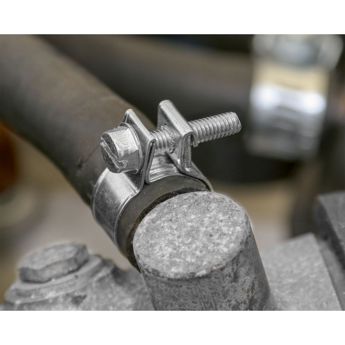 Sealey MHC1618 Mini Hose Clip Ø16-18mm Pack of 20 Sealey