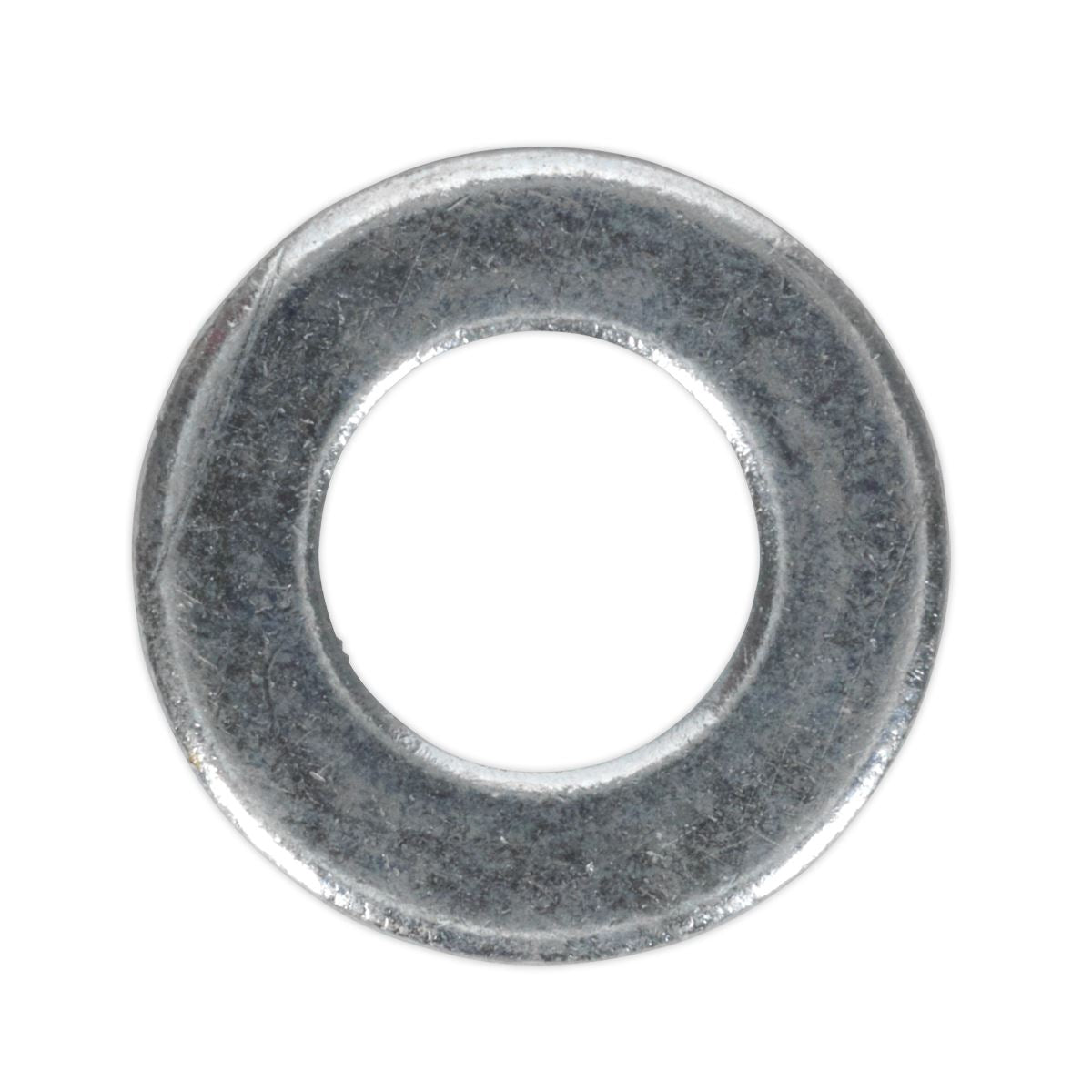 Sealey FWA1021 Flat Washer DIN 125 M10 x 21mm Form A Zinc Pack of 100 Sealey