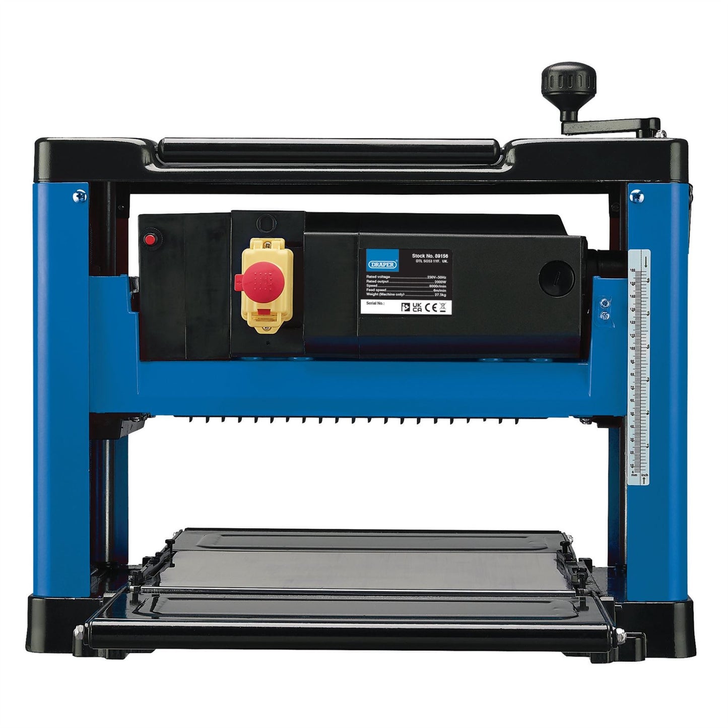Draper 89156 230V Thicknesser 330mm 2000W Draper