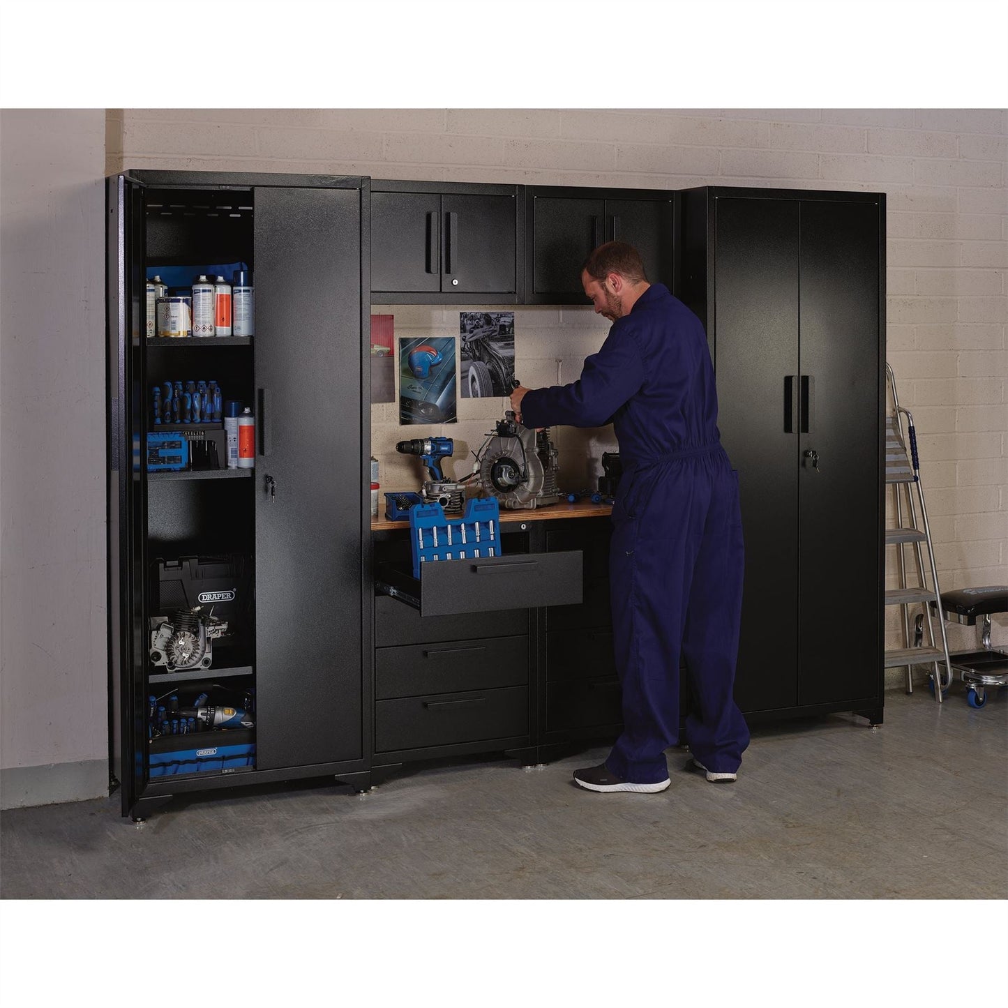 Draper 40086 Double Garage Workstation Draper