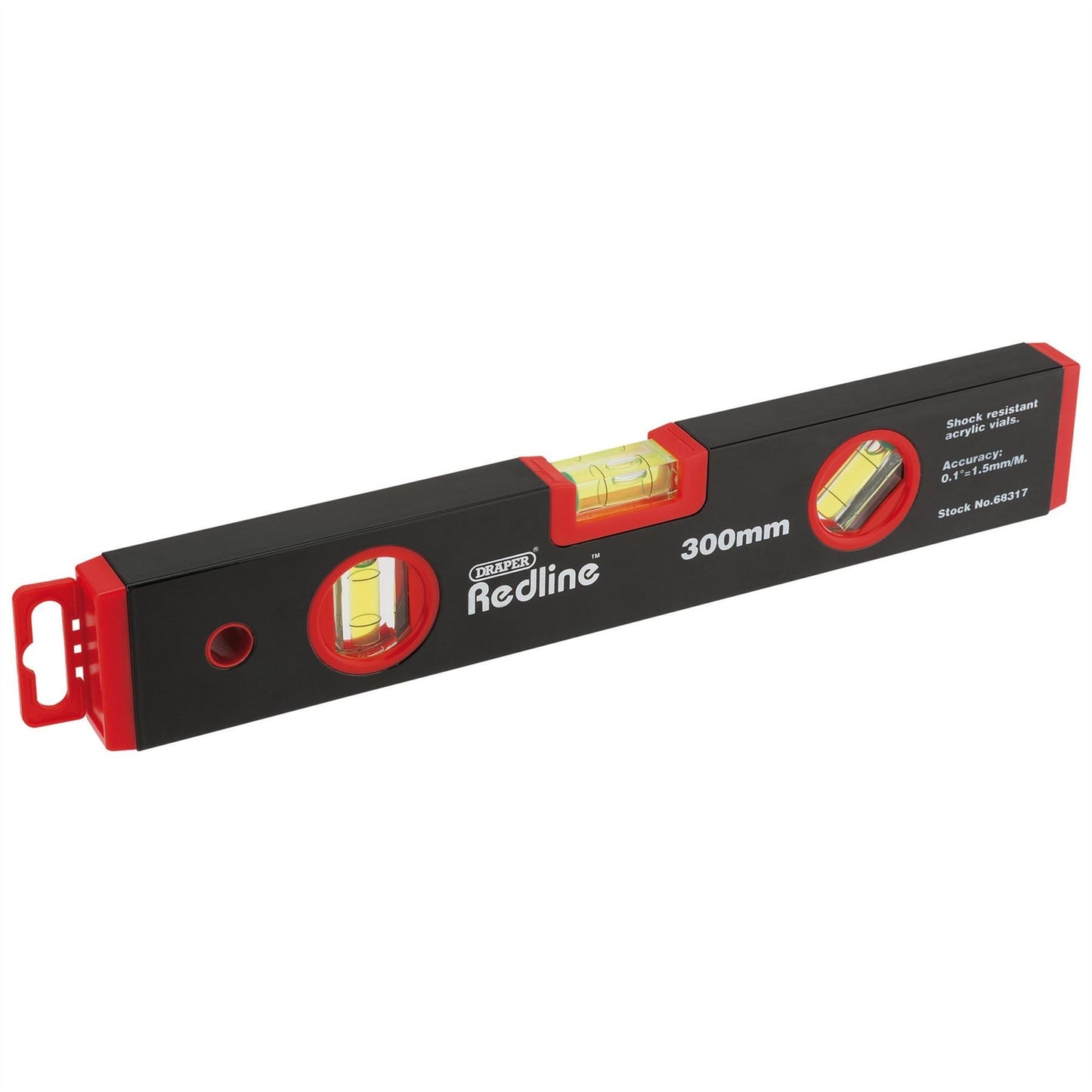 Draper 68317 Redline® Box Spirit Level 300mm Draper