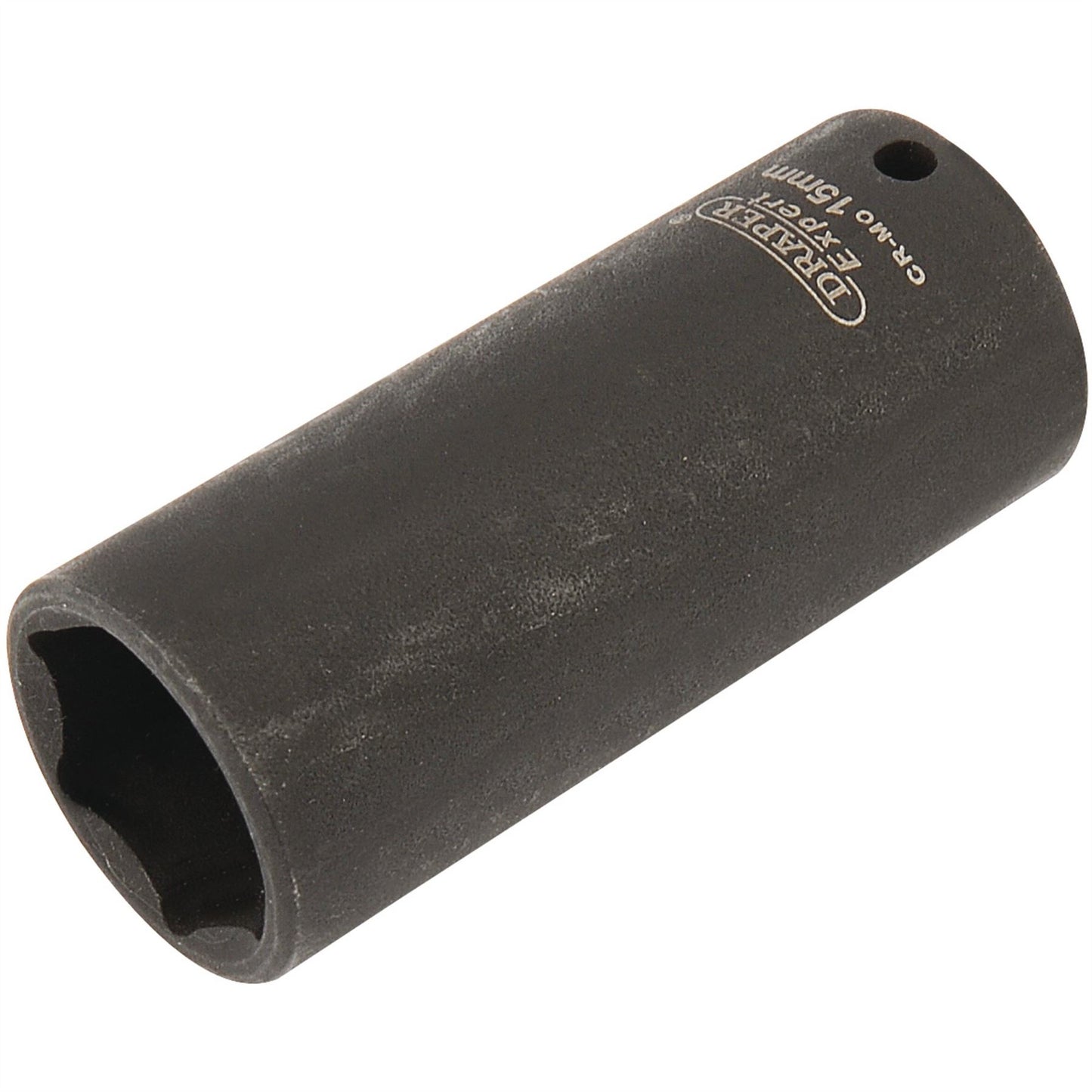 Draper 05193 Expert HI-TORQ® 6 Point Deep Impact Socket 1/4" Sq. Dr. 15mm Draper